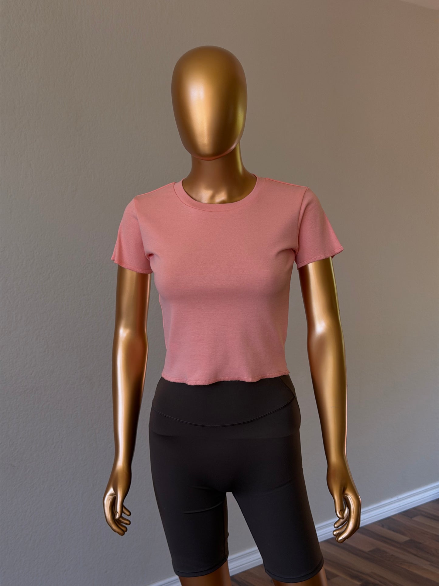 🌸Women's T-Shirt in Cotton Rib Knit