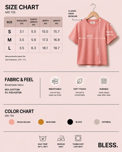 🌸Women's T-Shirt in Cotton Rib Knit