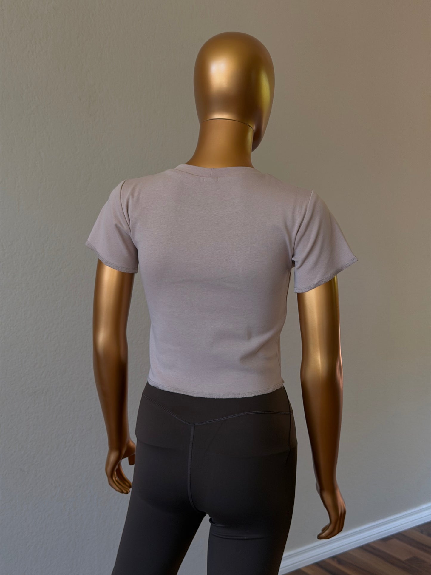 🌸Women's T-Shirt in Cotton Rib Knit