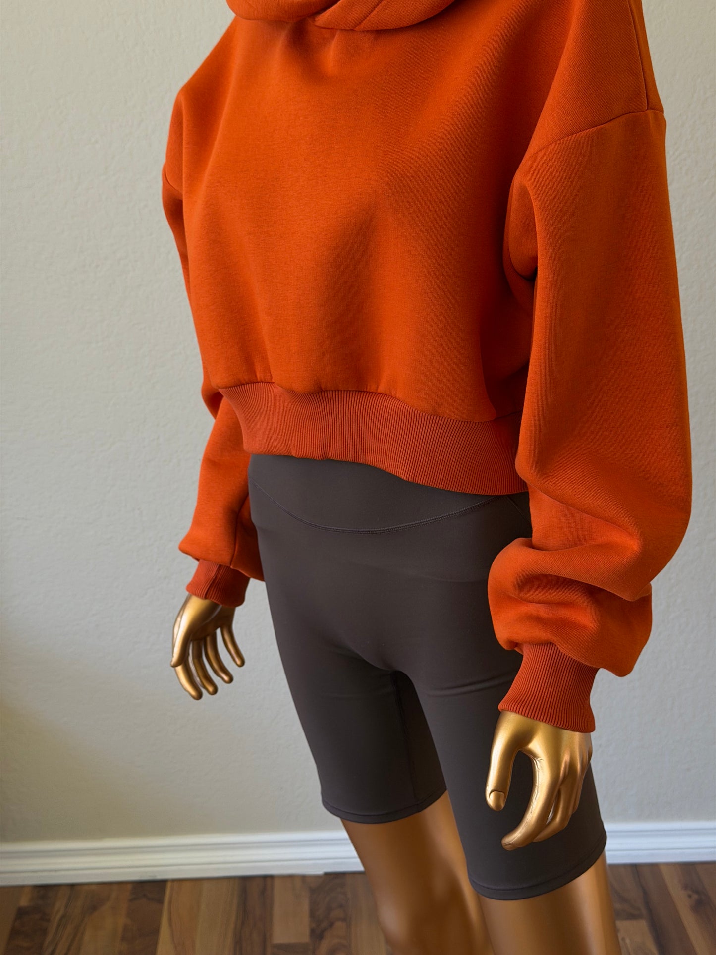🧡Cropped Hoodie - Soft Fleece
Interior