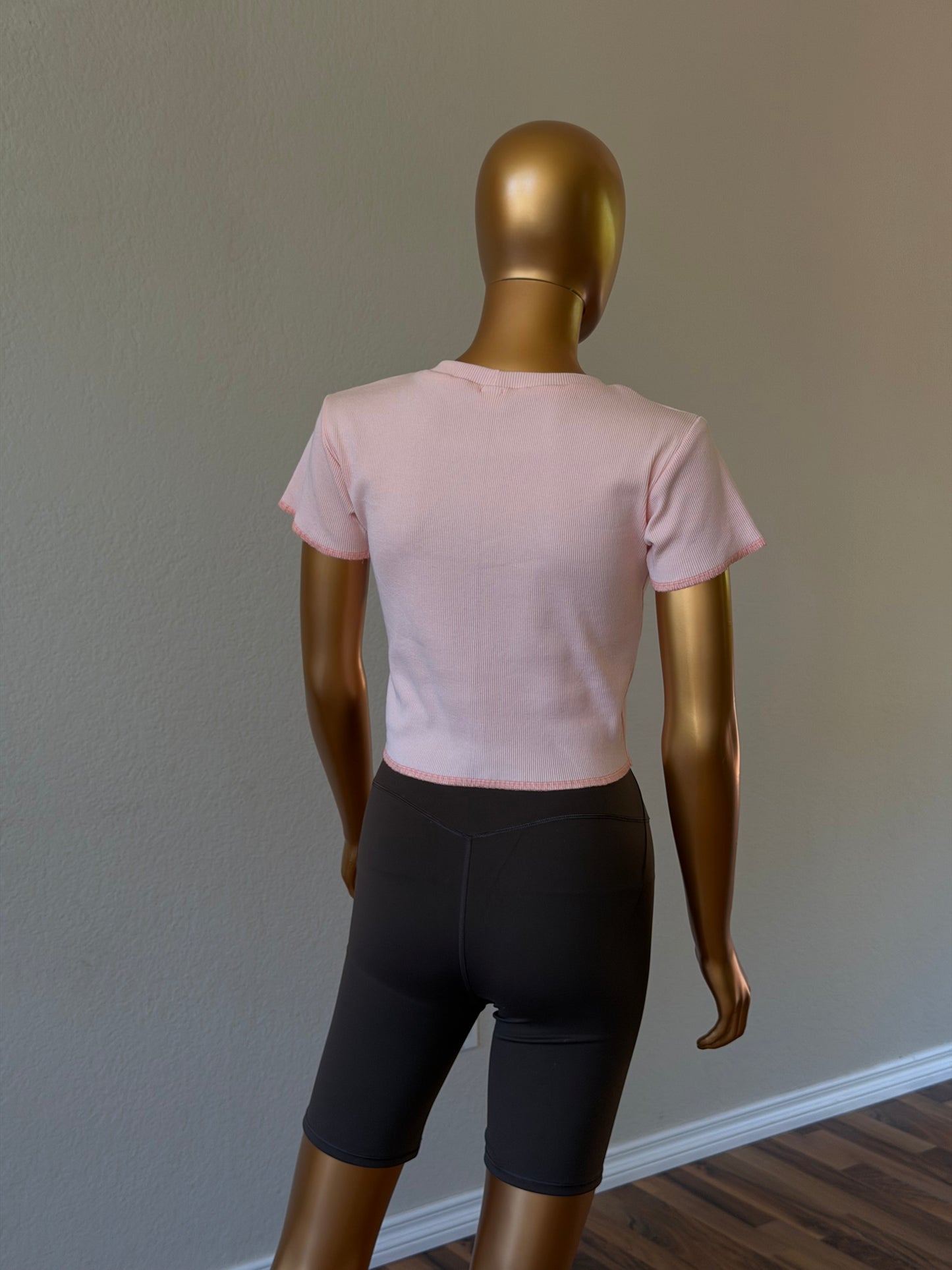 🌼Women's T-Shirt in Premium Stretch
Rib Knit
