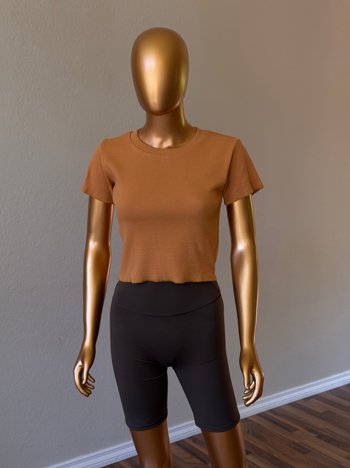 🌼Women's T-Shirt in Premium Stretch
Rib Knit