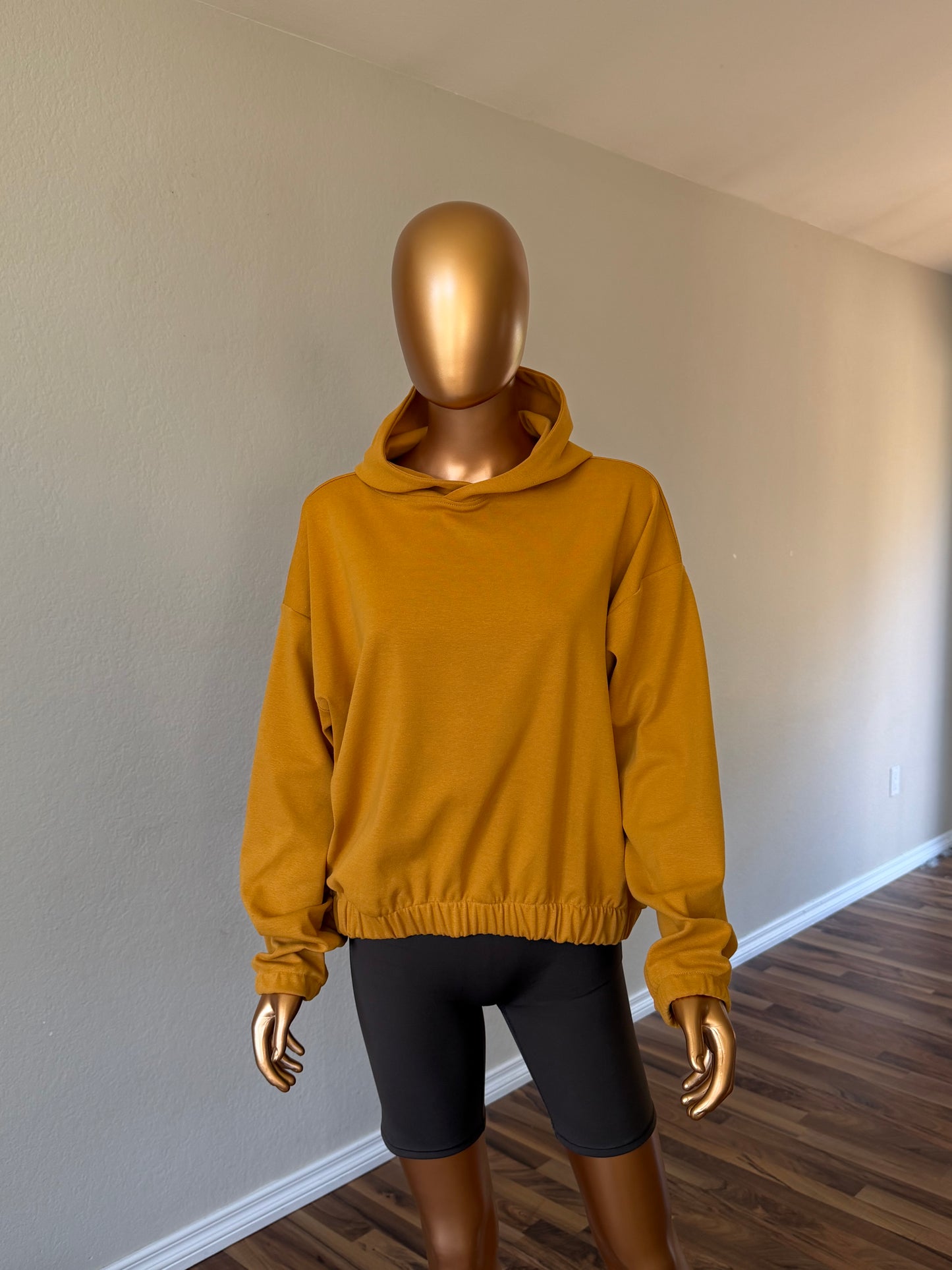 🧡Women's Hoodie - Elastic Hem
(One Size)