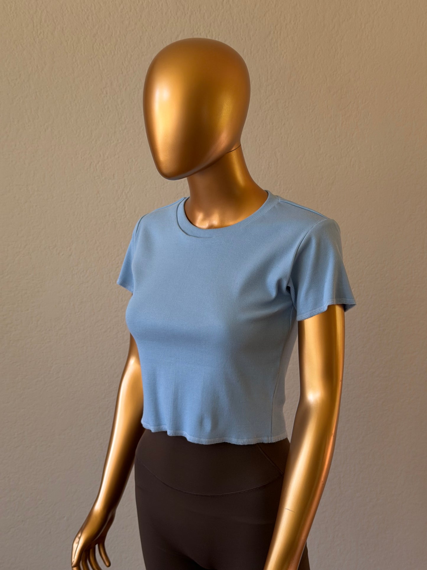 🌼Women's T-Shirt in Premium Stretch
Rib Knit