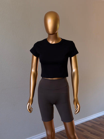 🌸Women's T-Shirt in Cotton Rib Knit