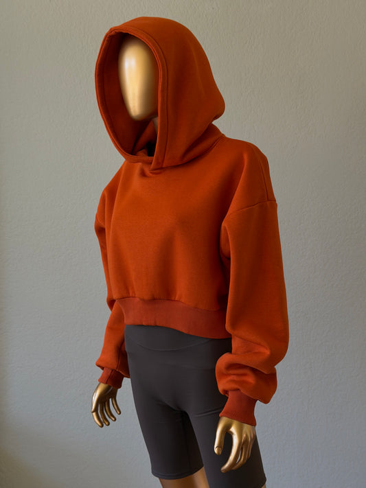 🧡Cropped Hoodie - Soft Fleece
Interior
