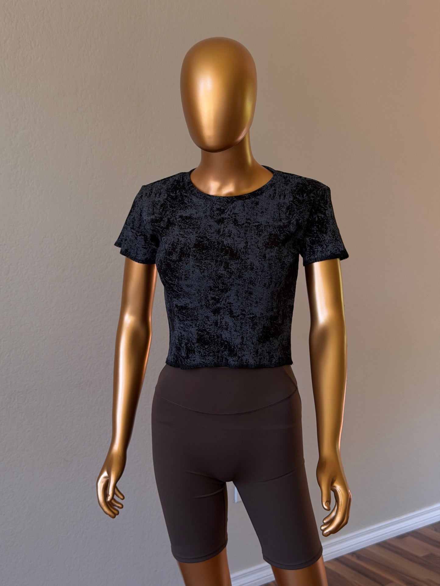 🌼Women's T-Shirt in Premium Stretch
Rib Knit