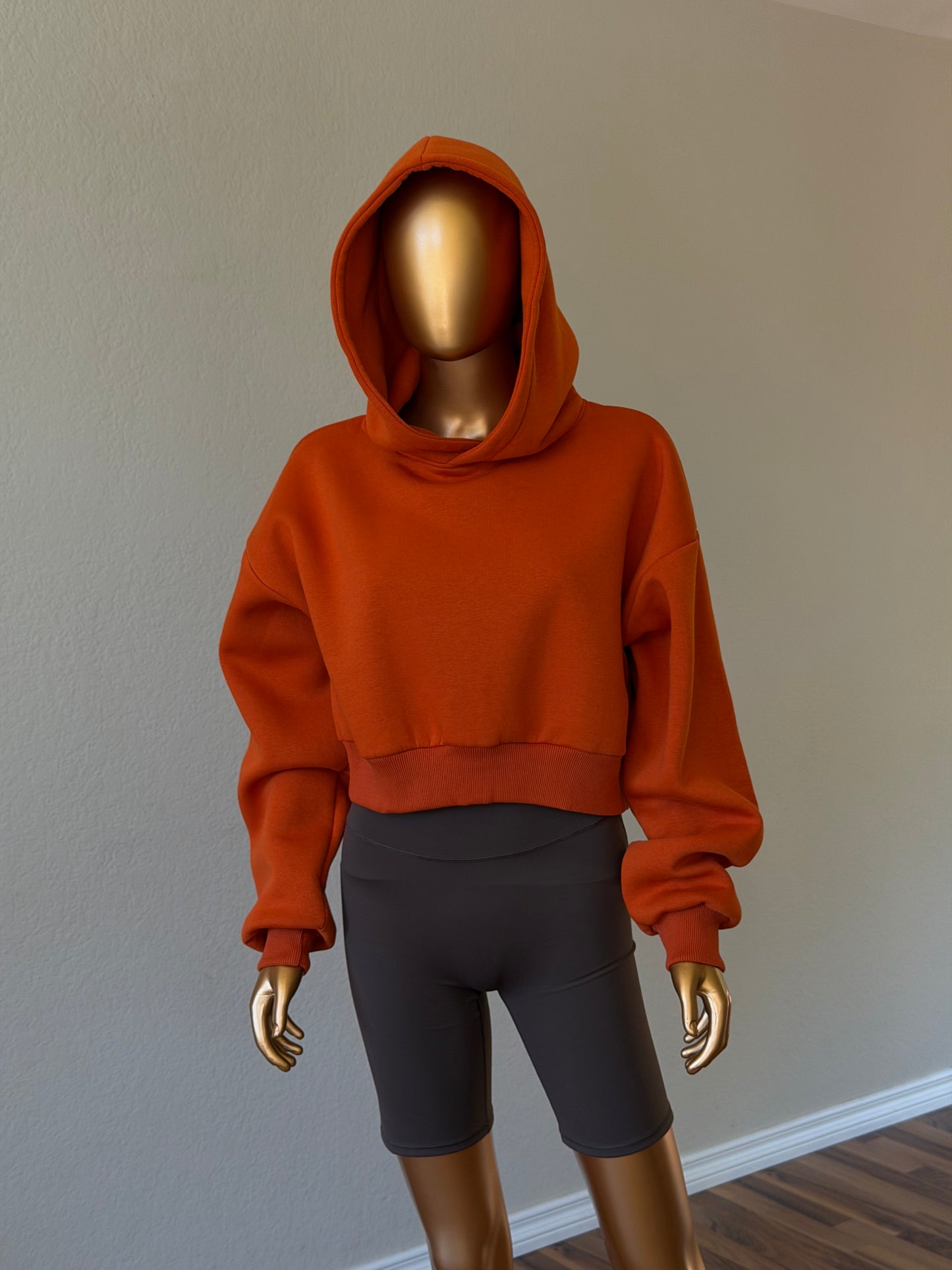 🧡Cropped Hoodie - Soft Fleece
Interior