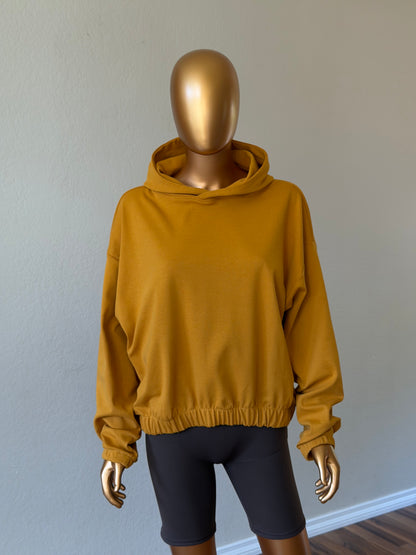 🧡Women's Hoodie - Elastic Hem
(One Size)