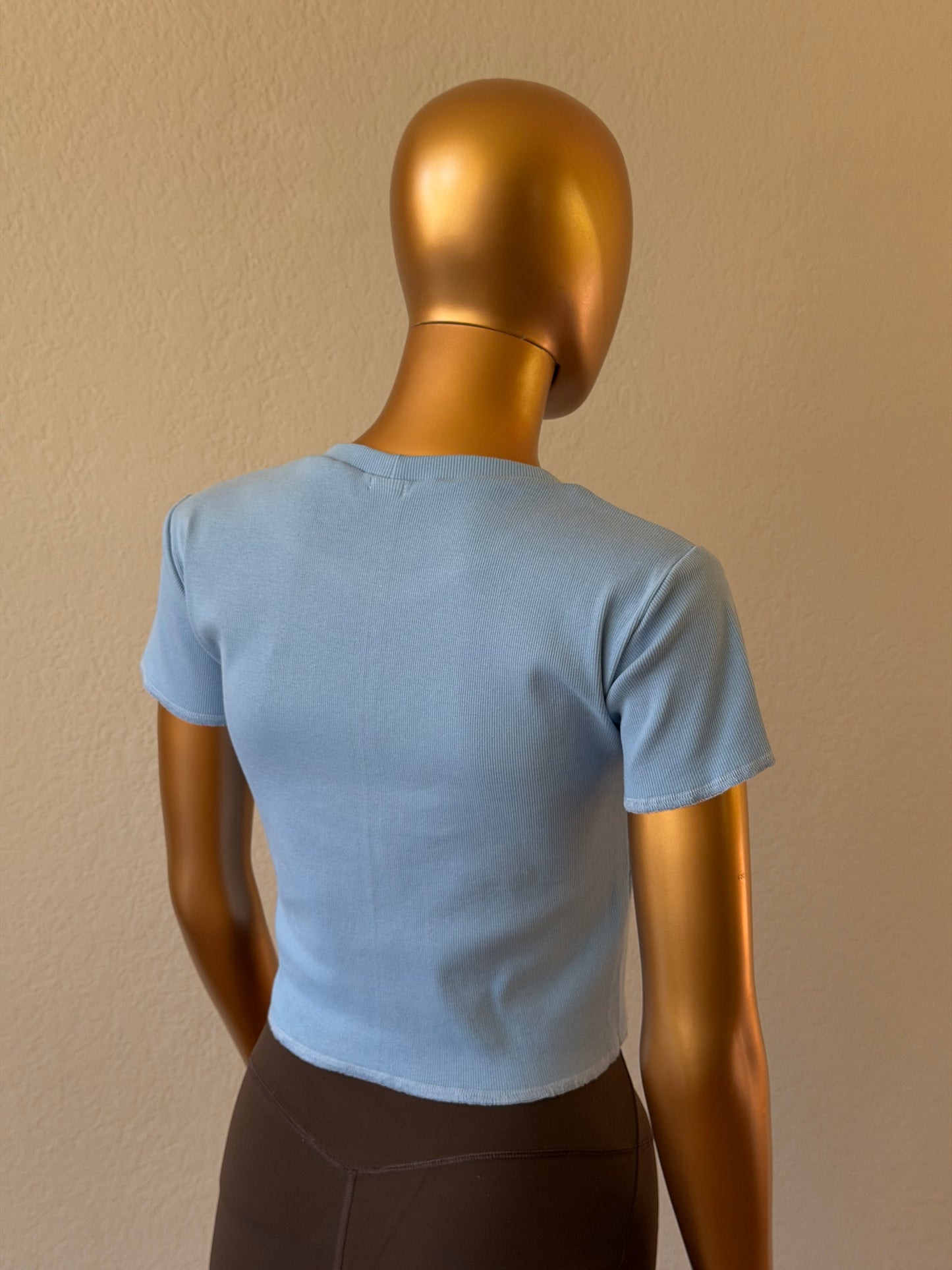 🌼Women's T-Shirt in Premium Stretch
Rib Knit