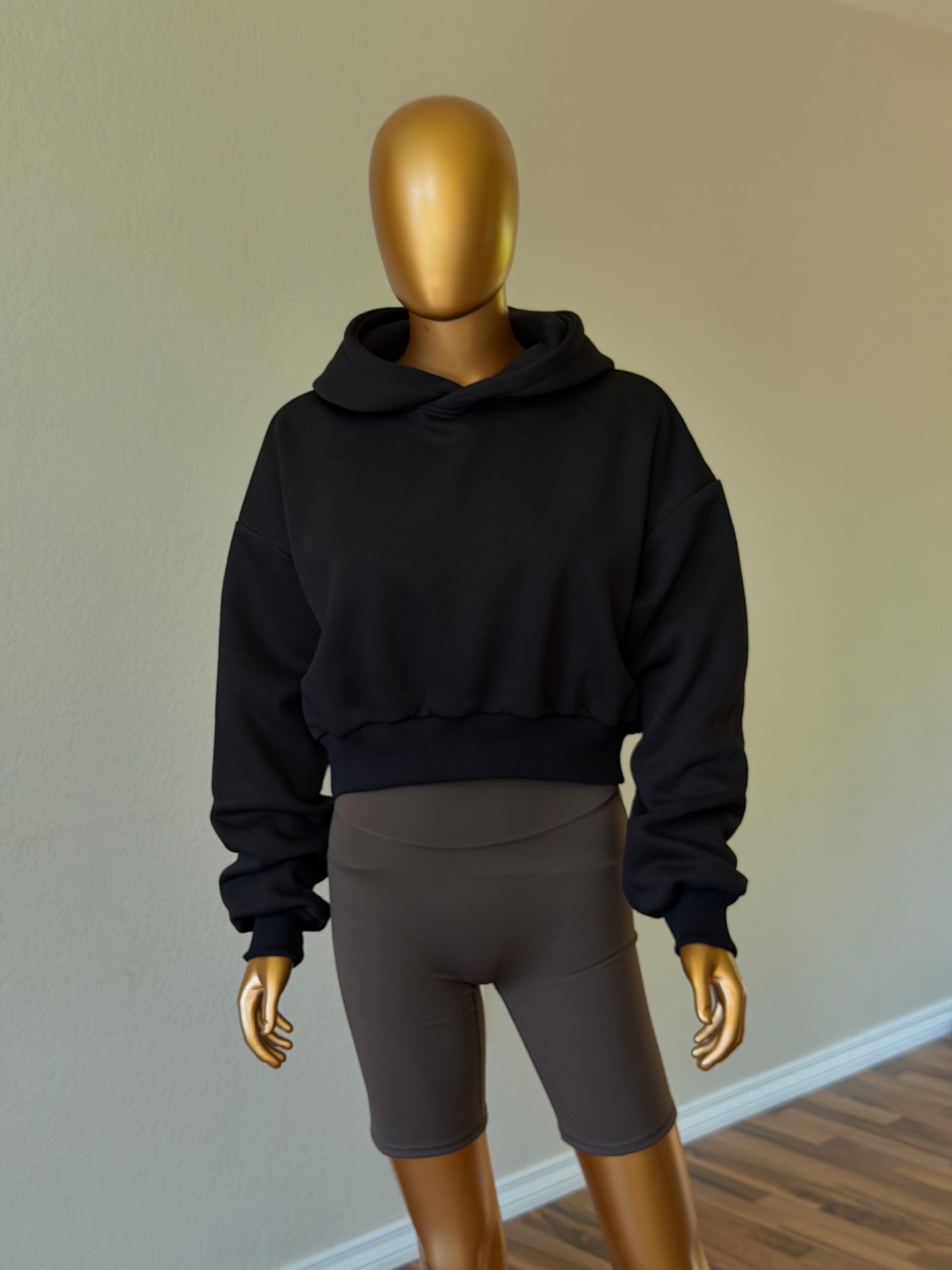 🖤Cropped Hoodie - Soft Fleece
Interior