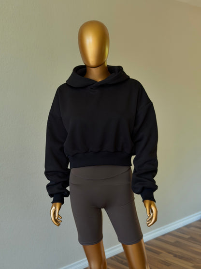 🖤Cropped Hoodie - Soft Fleece
Interior
