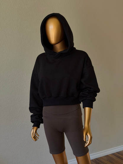🖤Cropped Hoodie - Soft Fleece
Interior