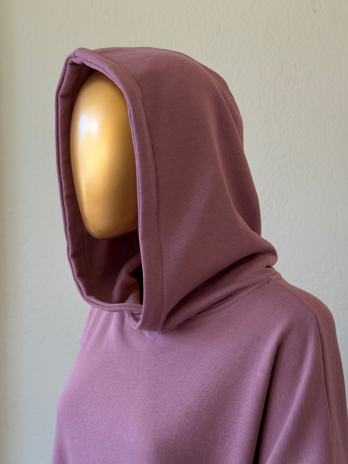 💜 Oversized Hoodie (Lightweight, No Fleece) · Lilac
